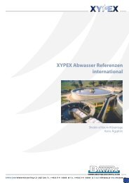 XYPEX Abwasser Referenzen international - Vario-Tec