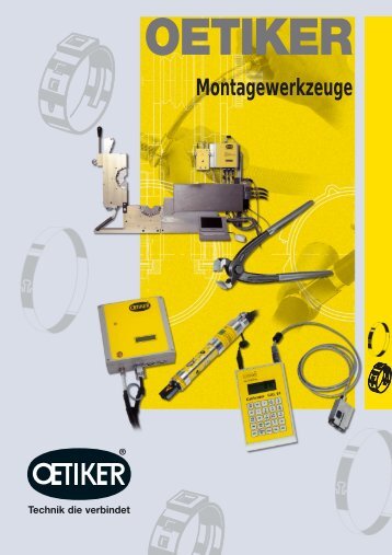 OETIKER Montagewerkzeuge