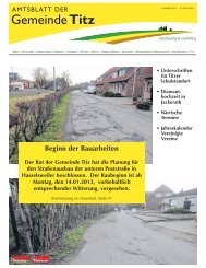 Amtsblatt Nr. 1 vom 13.01.2013 - Gemeinde Titz