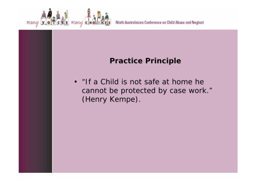 Specialist Infant Protective Workers the Voices of the Infant ...