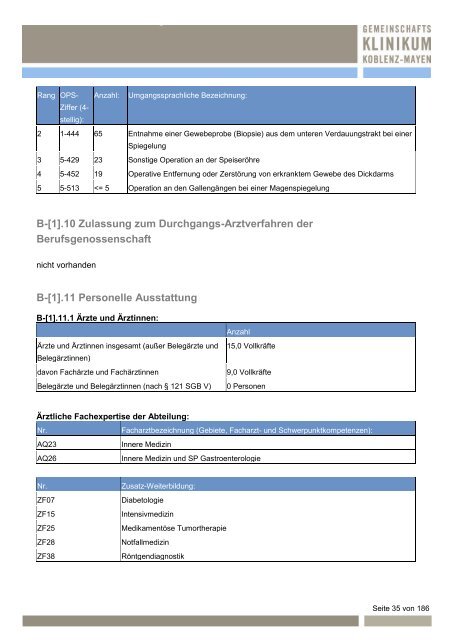 Kemperhof Koblenz - Gemeinschaftsklinikum Koblenz-Mayen