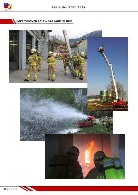 Download Jahresbericht 2012 - Freiwillige Feuerwehr Golling