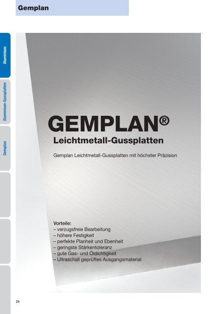 GEMPLAN® - Gemmel Metalle