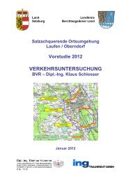 VERKEHRSUNTERSUCHUNG - Stadt Laufen