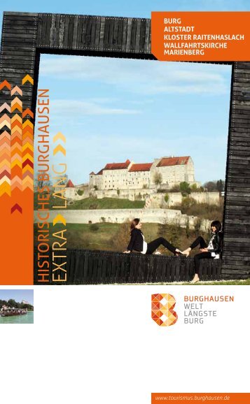 Historischer Folder - Burghausen - Stadt Burghausen
