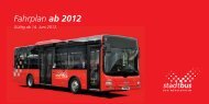Fahrplan Stadtbus 2012 - Bad Mergentheim