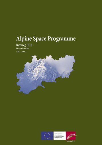 1.2 - INTERREG IIIB Alpine Space Programme