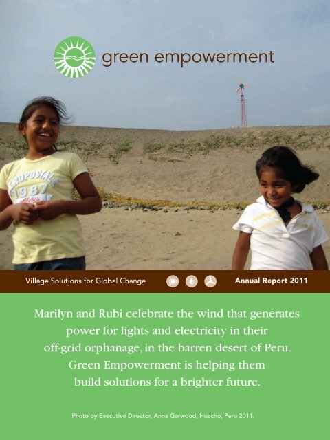 2011 Annual Report - Green Empowerment