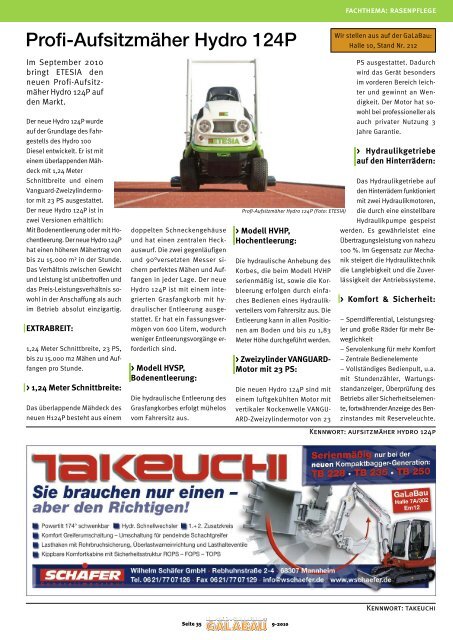 Beschaffungsdienst GaLaBau - Ausgabe September 2010