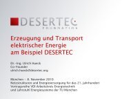 Erzeugung und Transport elektrischer Energie am Beispiel ...