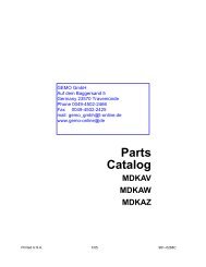 Parts Catalog - GEMO