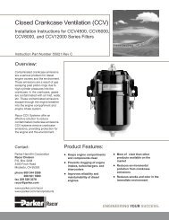 Closed Crankcase Ventilation (CCV)  - GEMO