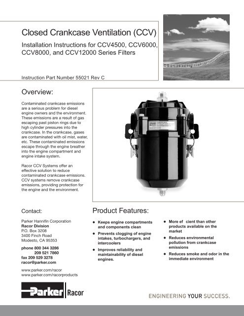 Racor CCV55251 Fitting