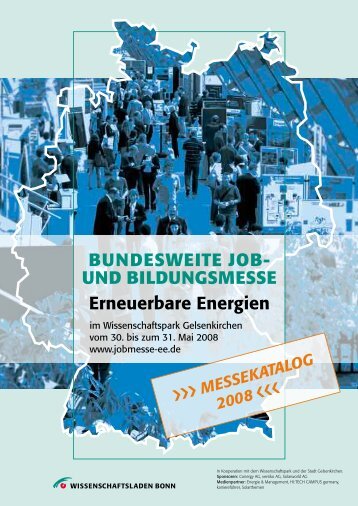 Bundesweite JoB- und Bildungsmesse Erneuerbare Energien