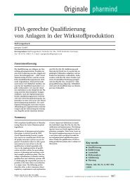 FDA-gerechte Qualifizierung von Anlagen in der ... - gempex GmbH