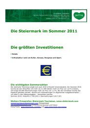 Pressetext (PDF) - Presse - Steiermark