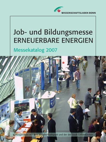 Messekatalog - Jobmotor Erneuerbare Energien