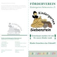 FÖRDERVEREIN - Gemünden (Felda)