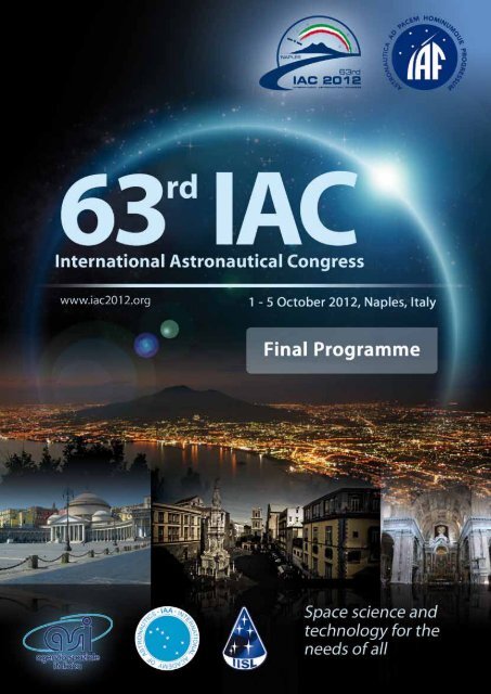 Iac 2012 Final Programme International Astronautical
