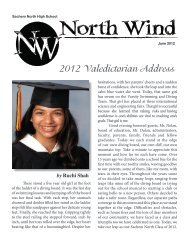 2012 Valedictorian Address - Sachem Home Page