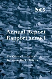 Lisez le rapport en format PDF - Ottawa Art Gallery