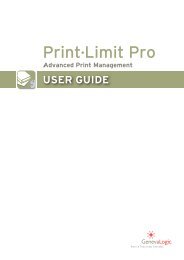 Print-Limit Pro User Guide - FTP Directory Listing