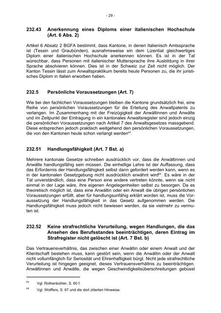 Erläuternder Bericht: Bundesgesetz über die Freizügigkeit ... - EJPD