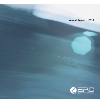 Annual Report 2011 - ERC Egypt