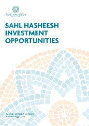 Sahl Hasheesh investment Opportunities - ERC Egypt