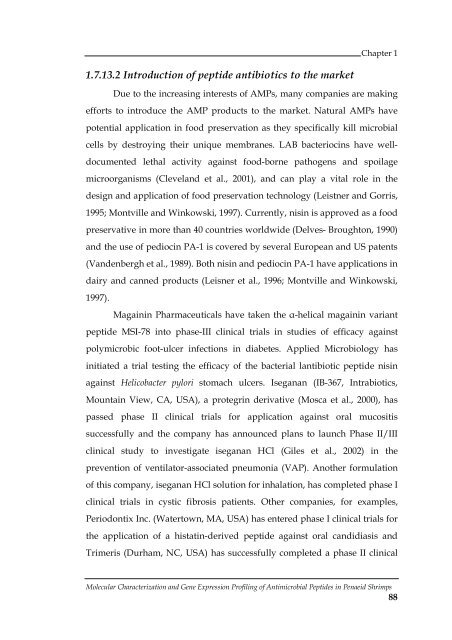 Molecular Characterization and Gene Expression Profiling ... - CUSAT