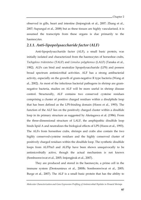 Molecular Characterization and Gene Expression Profiling ... - CUSAT