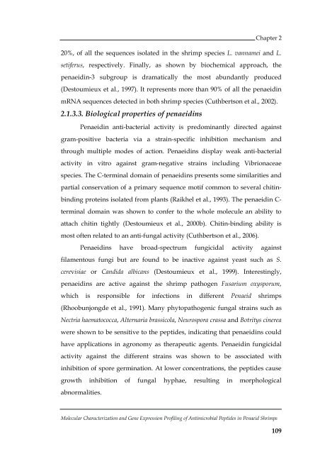 Molecular Characterization and Gene Expression Profiling ... - CUSAT