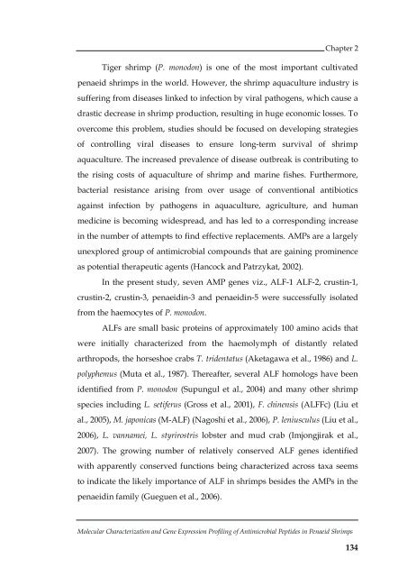 Molecular Characterization and Gene Expression Profiling ... - CUSAT