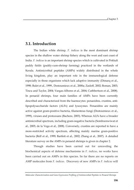 Molecular Characterization and Gene Expression Profiling ... - CUSAT