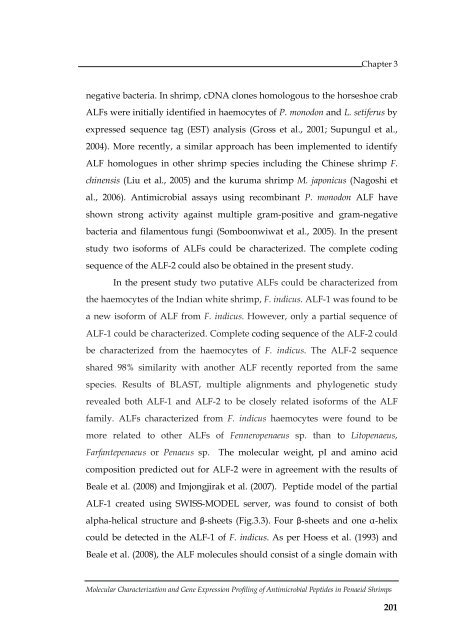 Molecular Characterization and Gene Expression Profiling ... - CUSAT