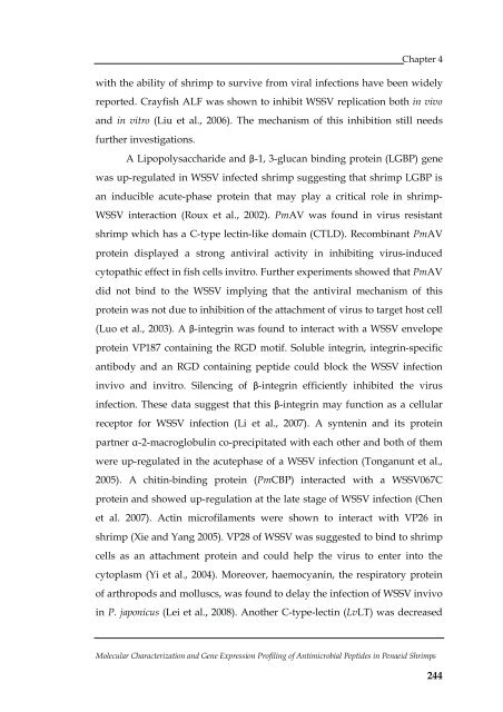 Molecular Characterization and Gene Expression Profiling ... - CUSAT