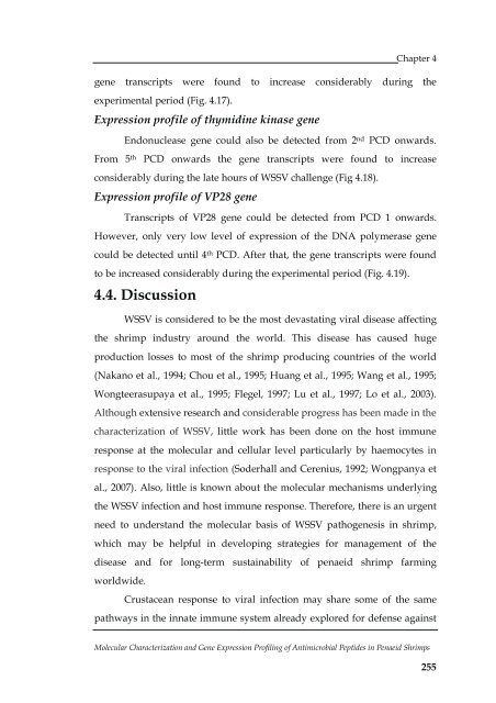 Molecular Characterization and Gene Expression Profiling ... - CUSAT