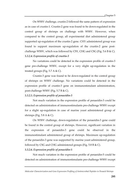 Molecular Characterization and Gene Expression Profiling ... - CUSAT