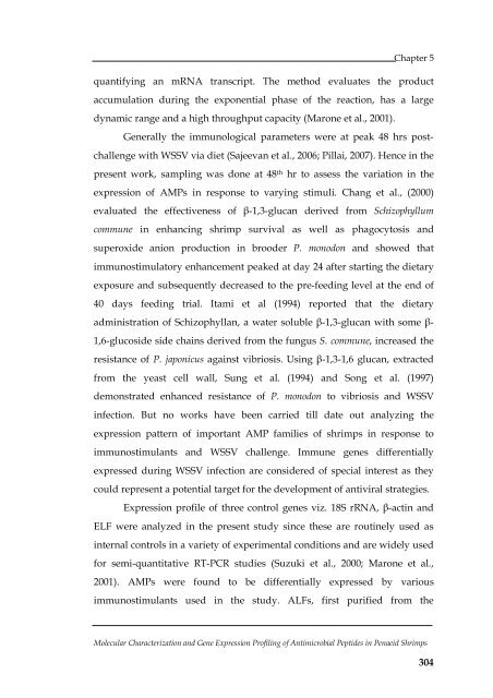 Molecular Characterization and Gene Expression Profiling ... - CUSAT