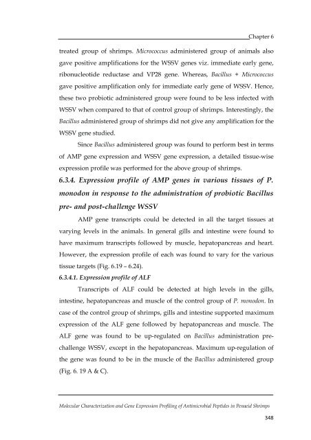 Molecular Characterization and Gene Expression Profiling ... - CUSAT