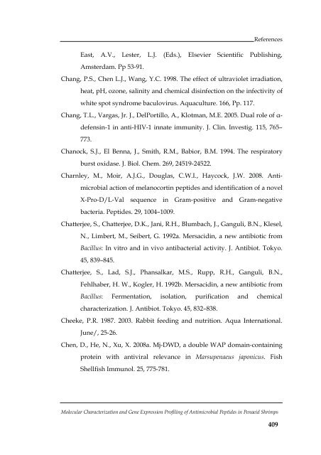 Molecular Characterization and Gene Expression Profiling ... - CUSAT