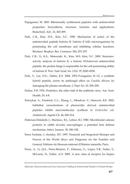 Molecular Characterization and Gene Expression Profiling ... - CUSAT