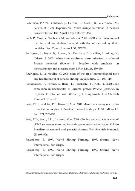 Molecular Characterization and Gene Expression Profiling ... - CUSAT