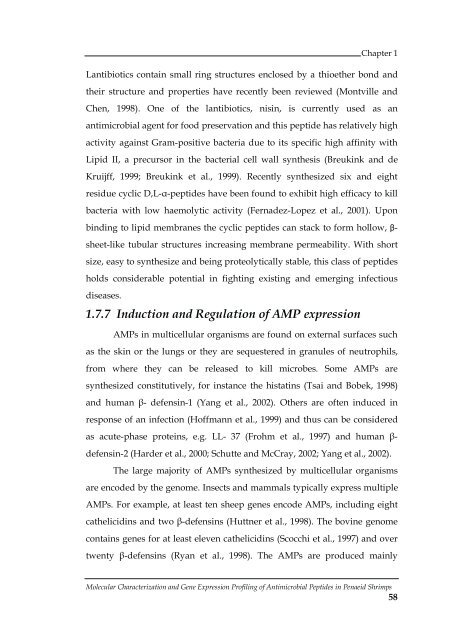 Molecular Characterization and Gene Expression Profiling ... - CUSAT