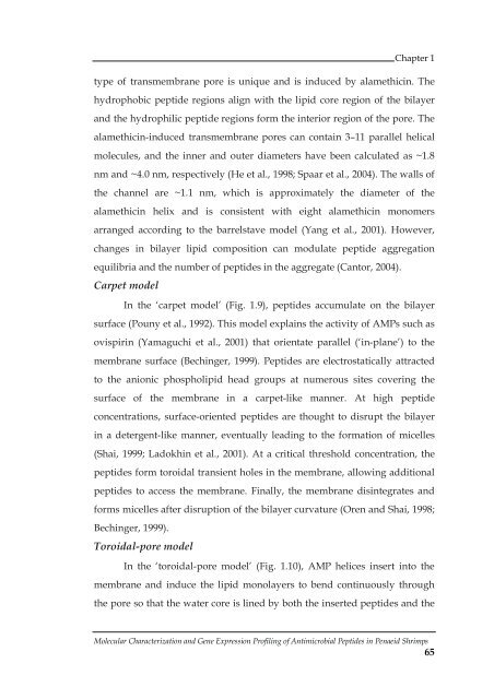 Molecular Characterization and Gene Expression Profiling ... - CUSAT