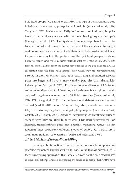 Molecular Characterization and Gene Expression Profiling ... - CUSAT