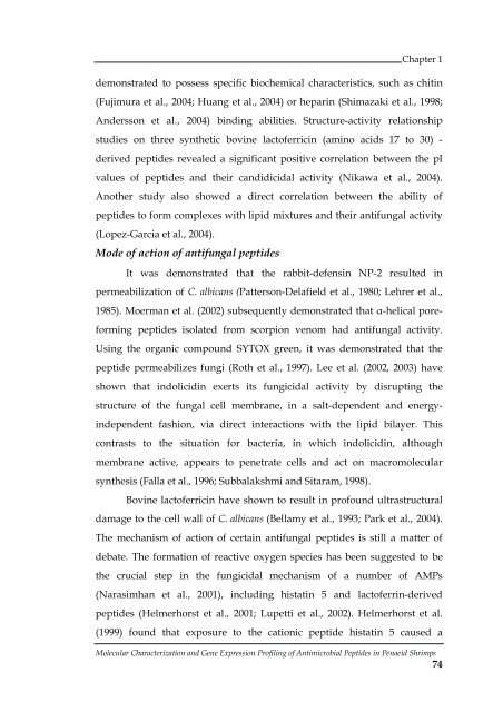 Molecular Characterization and Gene Expression Profiling ... - CUSAT