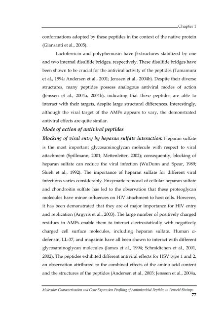 Molecular Characterization and Gene Expression Profiling ... - CUSAT