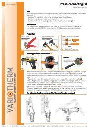 Datenblatt - Variotherm