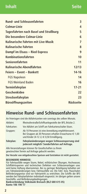 Fahrplan 2013 Der Fahrplan 2013 als PDF